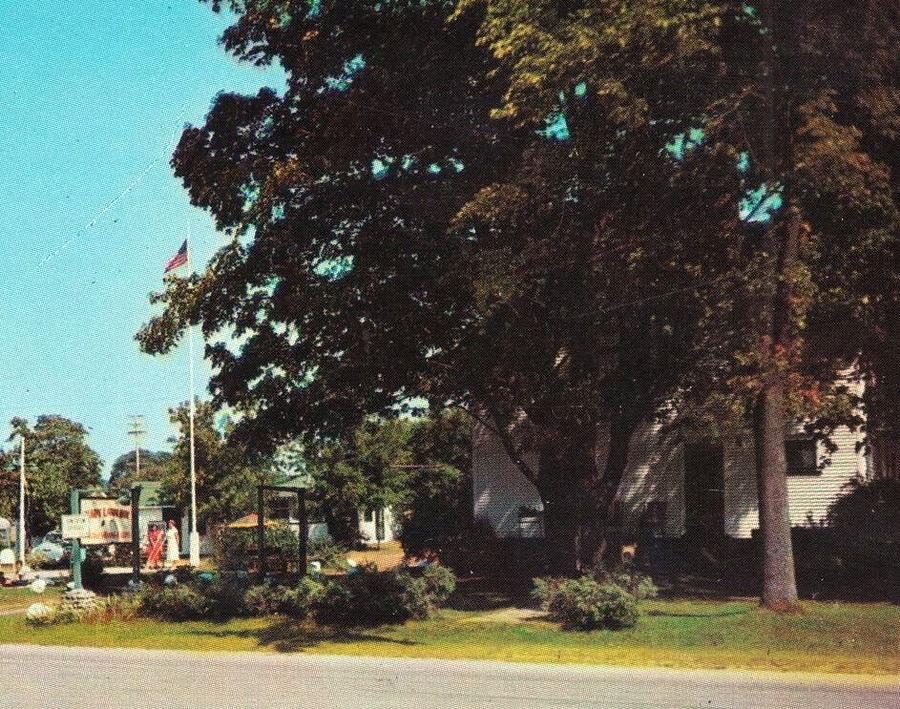 Shady Lawn Inn (Shady Lawn Lodge, Shady Lawn Cabins) - Postcard Zoomed In